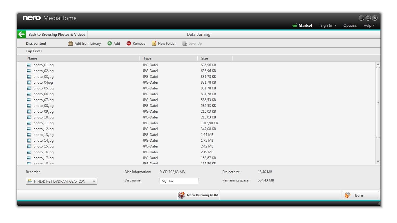 Express Burn Free Burning Software for CDs/DVDs/Blu-Rays
